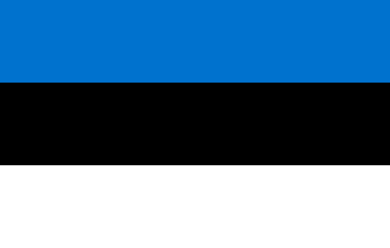 Bandeira da Estonia
